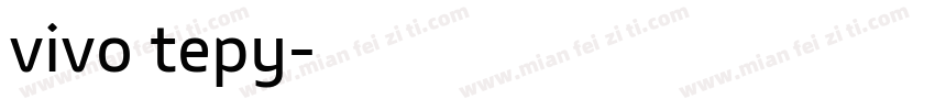 vivo tepy字体转换